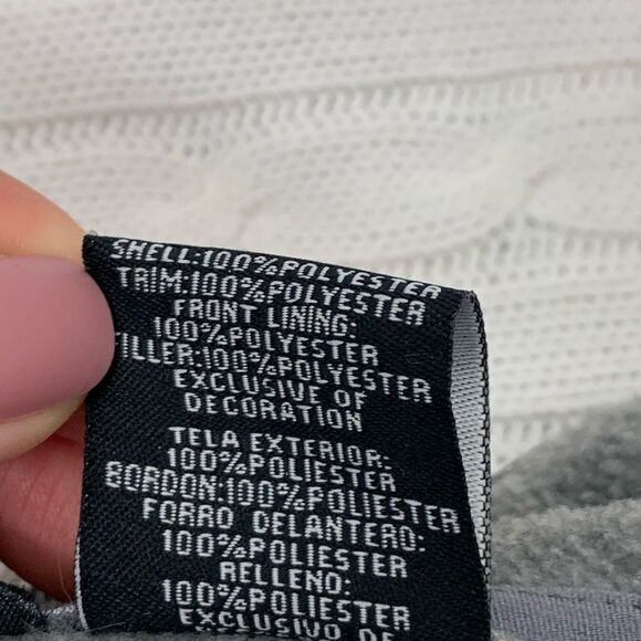 Snozu gray and navy fleece and quilted jacket - Picture 5 of 6